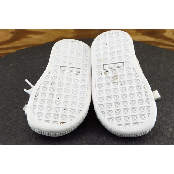 PUMA Toddler Girls 5 Medium Pink Fashion Sneakers Suede 1018 - Picture 7 of 7